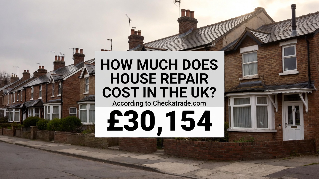 UK homeowner dealing with emergency house repair after storm damage 2026