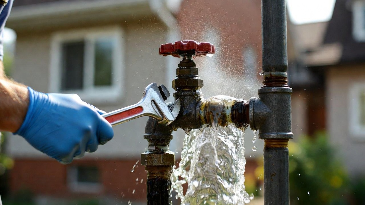 Emergency plumbing leak repair team responding to hidden water damage in home 2026
